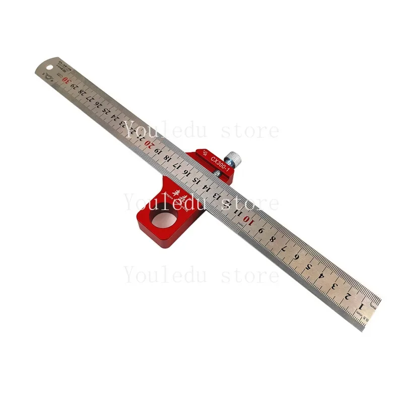 CX300-1 carpentry marking ruler right angle ruler height ruler woodworking measuring tool woodworking scriber