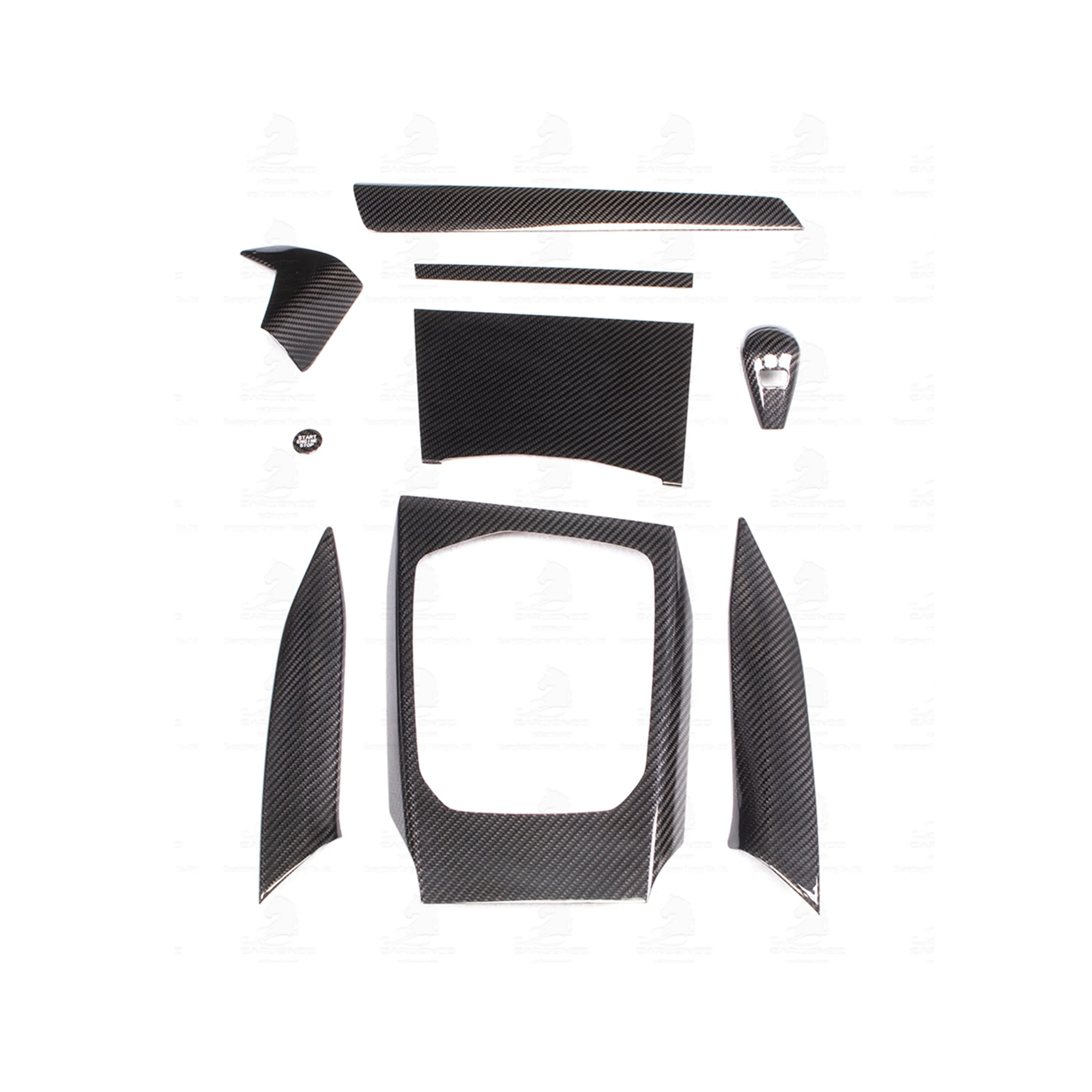 

LHD For BMW 3 Series G20 Dry Carbon Fiber Central Control Dashboard Console Gear Shift Panel Interior Cover Trim 2019+