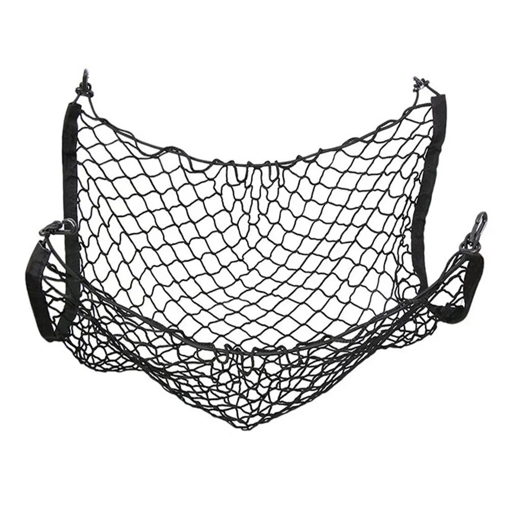 For Audi A4 B9 B8 A3 8Y 8P 8V A5 A6 Q3 Q5 Q7 Car Trunk Net Luggage Nylon Mesh Truck Storage Organizer Network Pocket Accessories - view 4