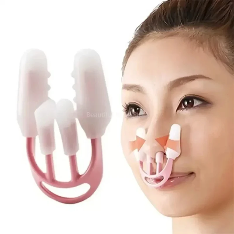 Corrector y Moldeador Nasal Suave, Herramientas de Belleza para la Nariz, Pinza Nasal, Dispositivos de Belleza para Levantar y Dar Forma a la Nariz, Levantador de Nariz