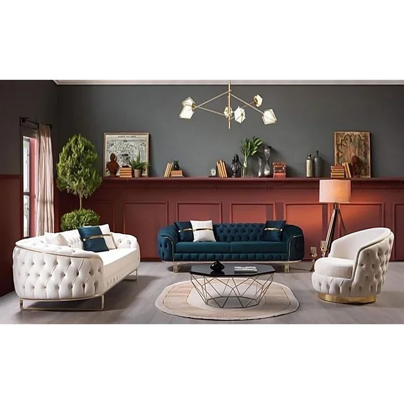 Z Conjunto de sofá de couro combinado moderno italiano, móveis para sala de estar, sofá modular clássico de luxo