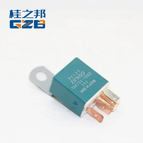 GZB Excavator part Relay 156700-1840(24V) for RTS