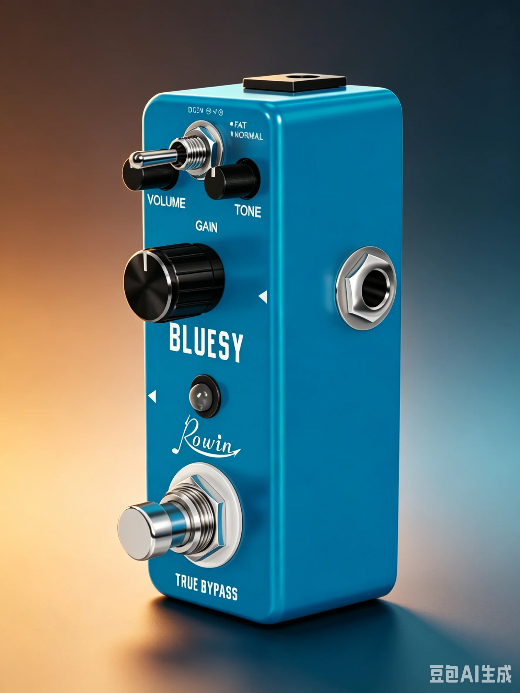 ROWIN LEF-321 Bluesy Blues Overdrive Guitar Effect Pedal Aluminum Alloy Shell True Bypass Guitar Parts & Accessories view 4