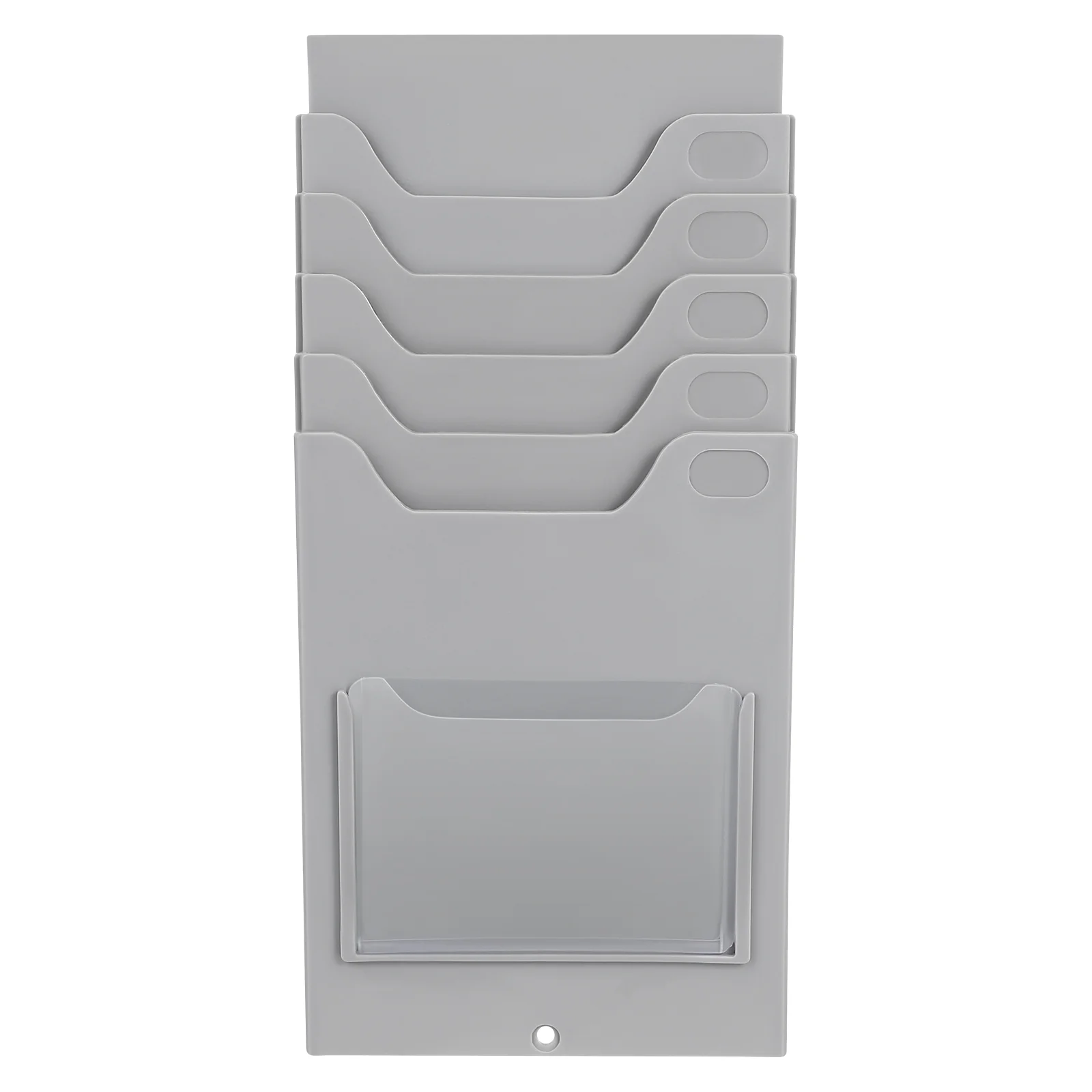 Magnetic Labels Warehouse Material Card Rack White Cards Organizer Plastic Attendance Office