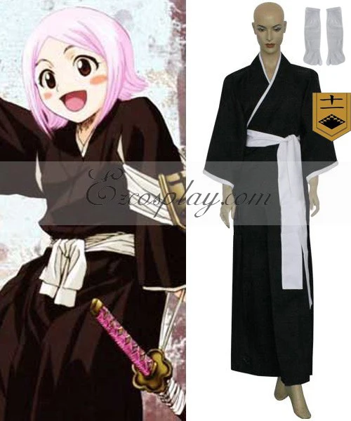 

Bleach 11th Division Lieutenant Kusajika Yachiru Cosplay Costume E001