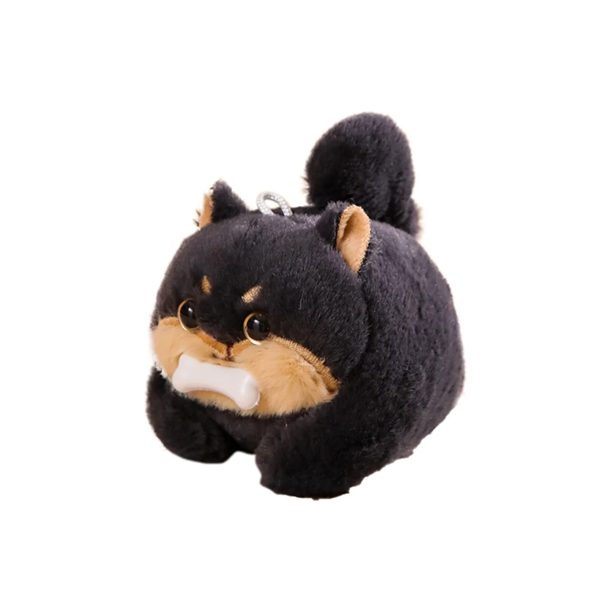 B wag cauda gato brinquedo de pelúcia macio e confortável animal de pelúcia mover e balanço girando gato boneca brinquedo presente casa ornamentosn03r