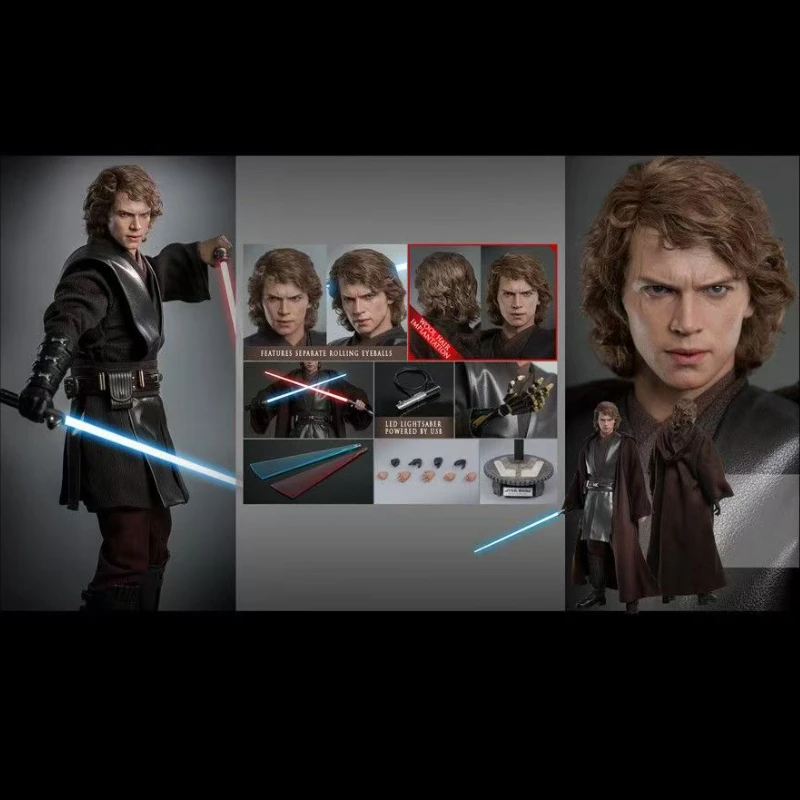 

In Stock HotToys DX34 Star Wars Anakin Skywalker 1/6 Soldier Doll Anime Action Figure Toy Gift Model Collection Hobbies