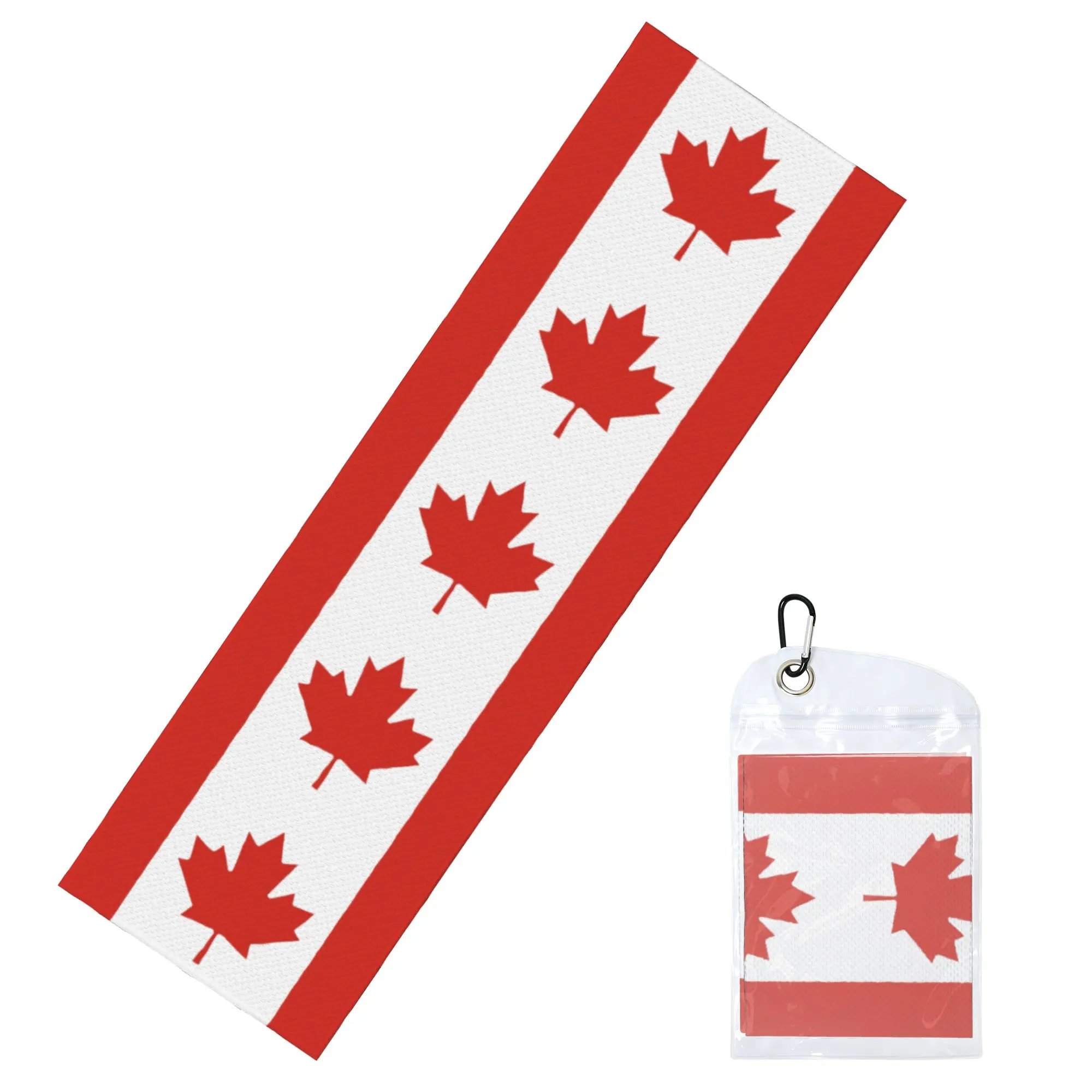 Cold Exercise Towel Classic Canada National Flag Beach Sports Yoga Swimming Camping Towel Refreshing Sports Scarf Face Towels