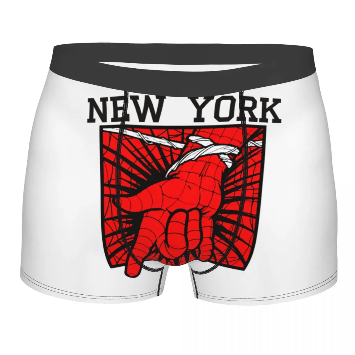 

Мужские трусы-боксеры с принтом Спайдермена, сексуальные, на заказ