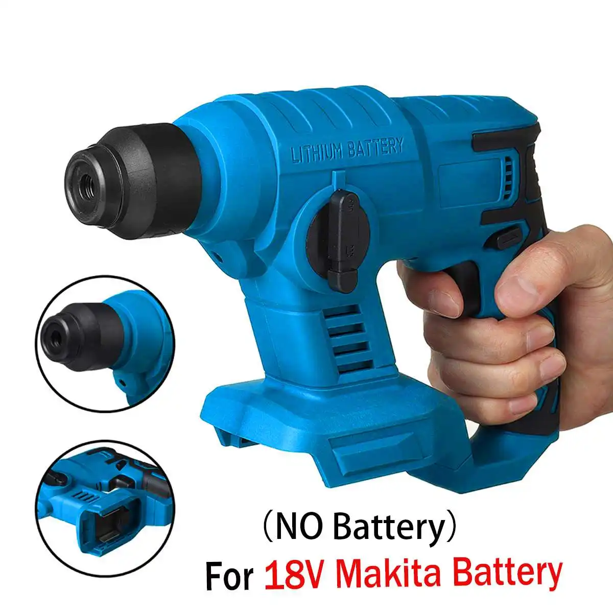 Drillpro1000W Electric Hammer Impact Drill Screwdriver Multi-function Rotary Electric for Makita18V Battery Power Tool