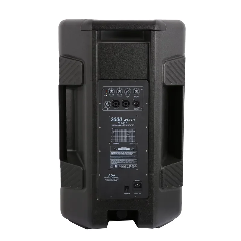 BOLRZO Precision Pro Audio CBE15ADA Professional 500W 15 
