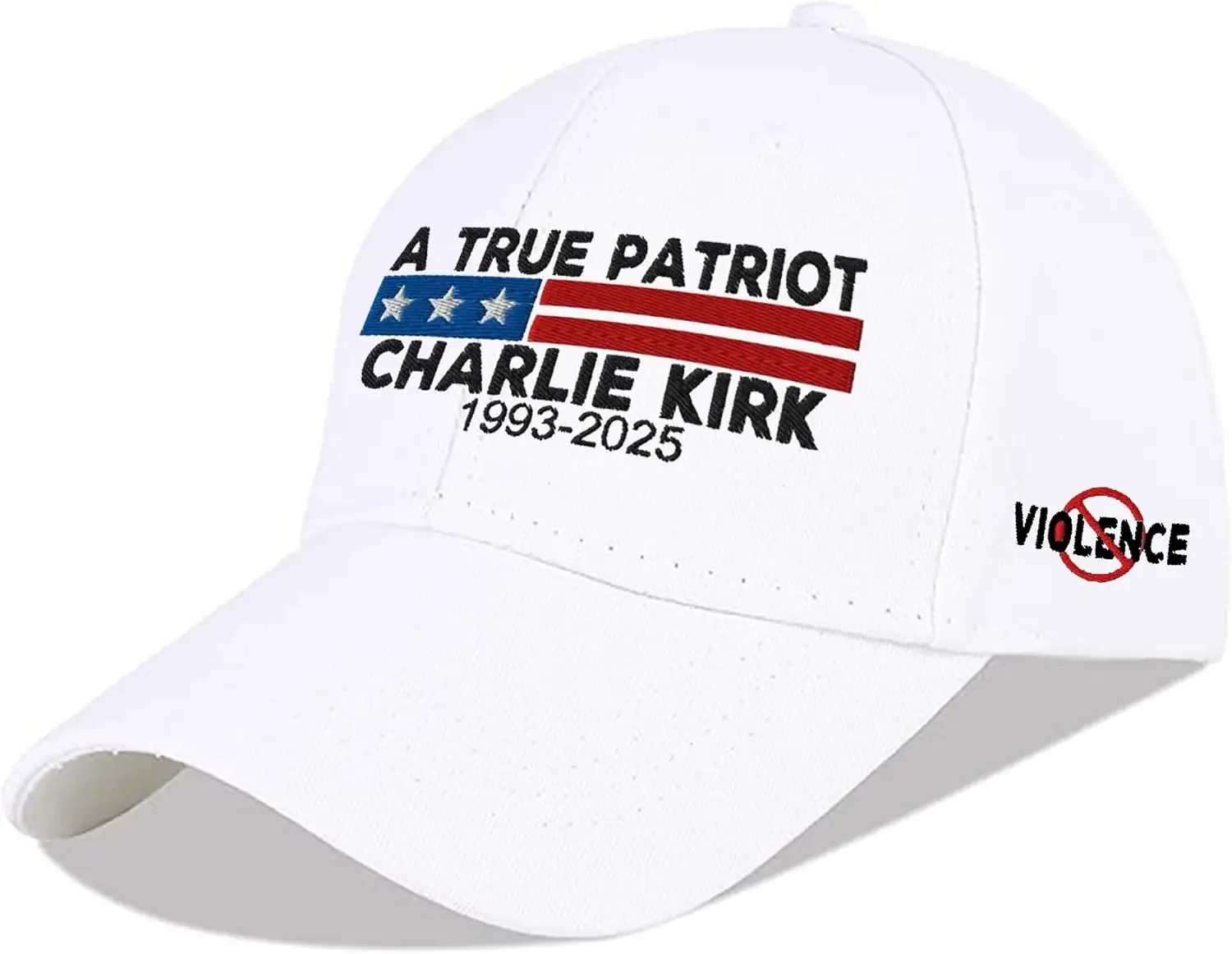 A True Patriot Charlie Kirk 1993 2025 Hat Charlie Kirk Hat A True Patriot Cap USA Flag Republican Memorial Tribute Charlie 2025