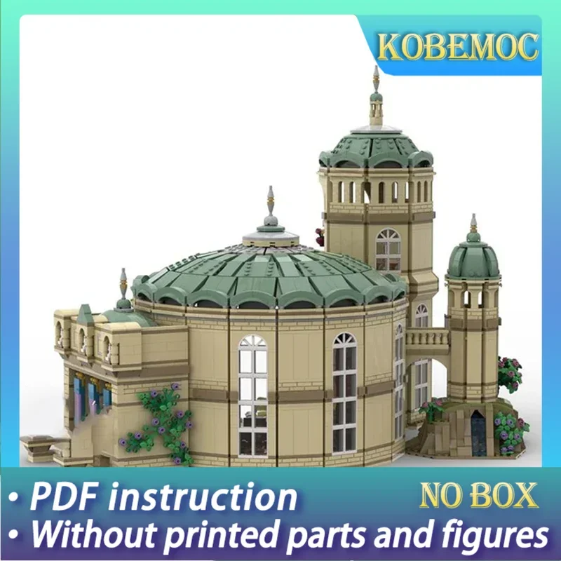 

Строительные блоки Moc, модель с видом на улицу, серия Grand Palace, технические кирпичи, сделай сам, сборка, известные игрушки для детей, праздничные подарки