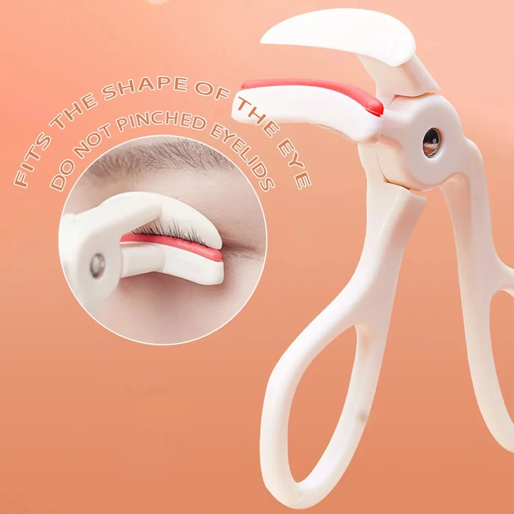 Portable One-Clip Eyelash Curler Easy To Operate Gecomo Long-Lasting Styling Wide-Angle And Partial Eyelash Curler Makeup Tool