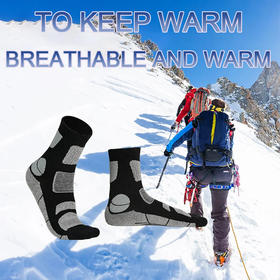 LOOGDEEL Kaus Kaki Lari Mendaki Gunung Kaus Kaki Bersepeda Bernapas Setengah Betis Peredam Penyerap Ringan Lembut Kaus Kaki Wol Merino Pria Wanita