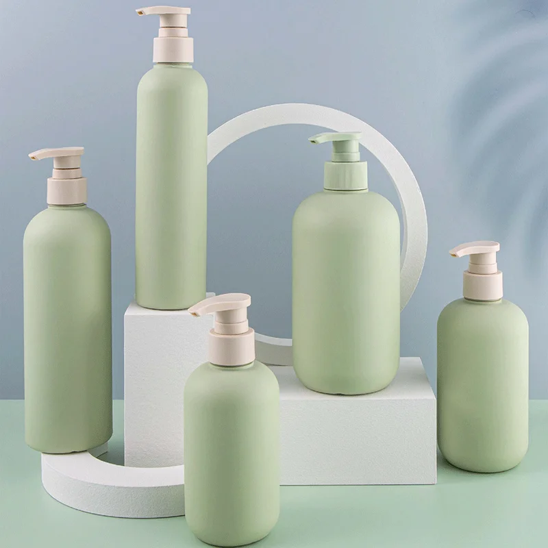 200/300/400/500 ミリリットルグリーンシャンプーローションシャワージェル泡ポンプボトル発泡ボトル液体石鹸ホイップムース詰め替えボトル