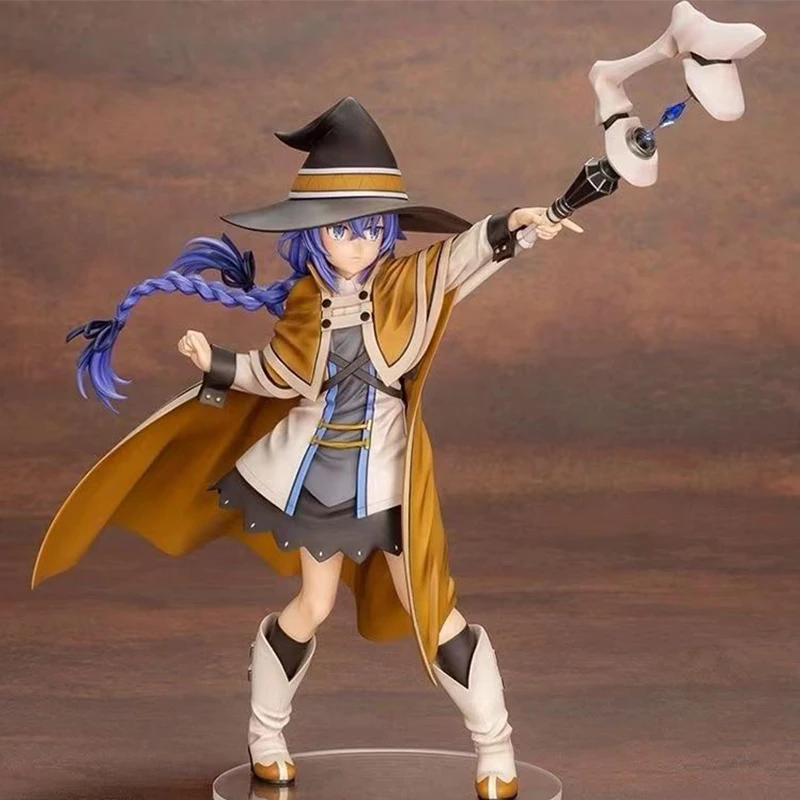 25cm Magician Roxy Migurdia Action Figure Mushoku Tensei：Jobless Reincarnation Anime Figure PVC Adult Collection Model Doll Toys