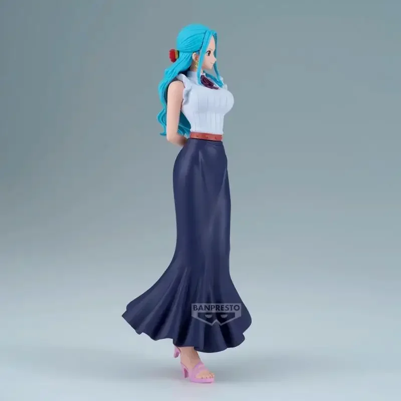 En Stock Bandai BANPRESTO DXF une pièce la série GRANDLINE EXTRA NEFELTARI VIVI bureau mignon Anime figurine modèle jouets