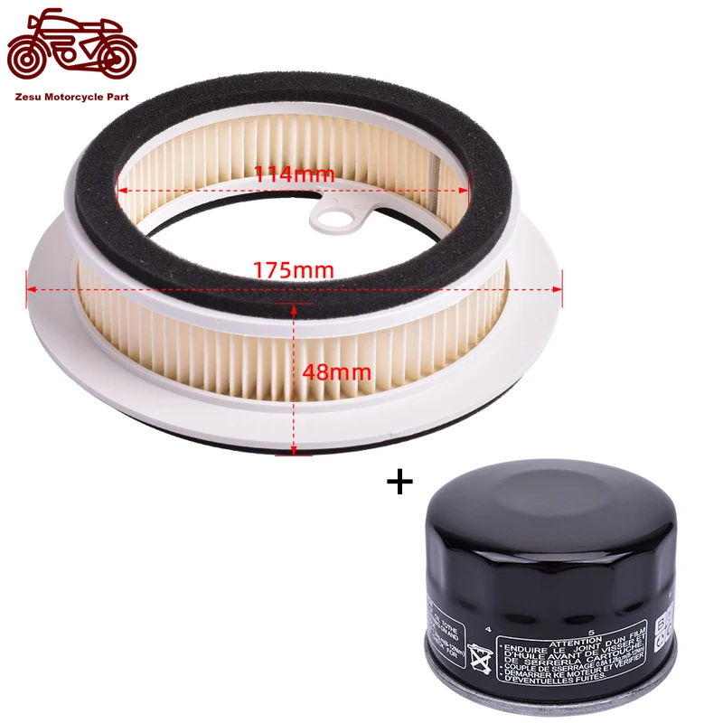 Filtro de ar para motocicletas e kit de limpeza de óleo, Yamaha XP500, TMAX 2001-2007, XP 500 SP, T-max 2010-2011, 500cc, 5GJ-15408-00