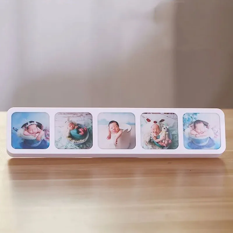 Chinese Style Creative 3 Inch Photo Frame Five Connection Combination Photo Frame Wedding Dress Studio Photo Frame Ornaments