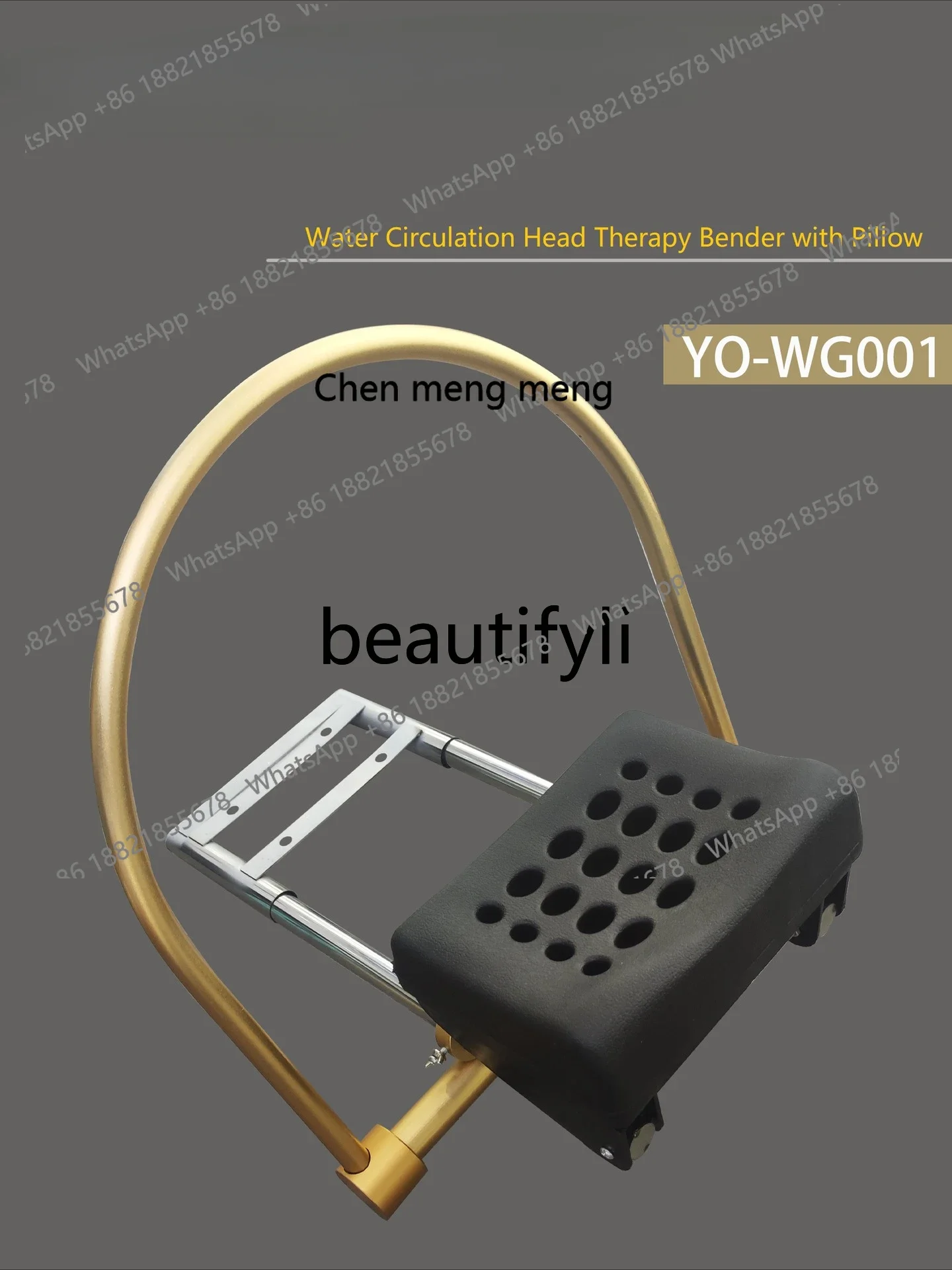 K182Water Circulation Head Treatment Curved Shower Head Massage