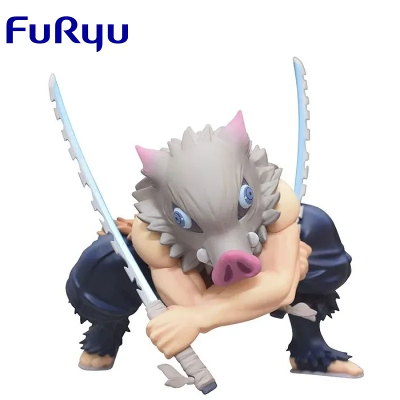 

Furyu Genuine Demon Slayer Hashibira Inosuke Noodles Stopper Figure Anime Action Figures Toys For Kids Gift Collectible Model