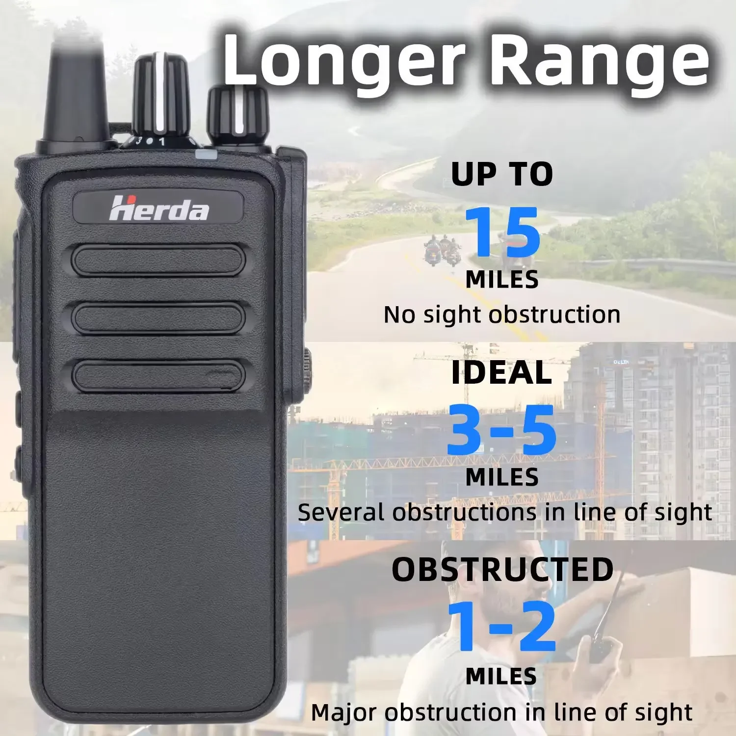 Noise reduction intercom UHF 5W With pickup noise reduction function walkie talkie suitable for KTV environment