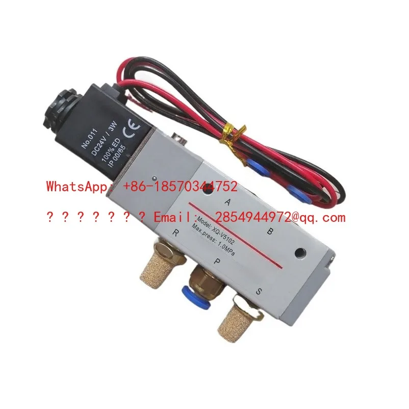 

Электромагнитный клапан V5102 24 GK35-6A-7 для швейно-упаковочных машин, пневматические фитинги для автоматических запайочных машин