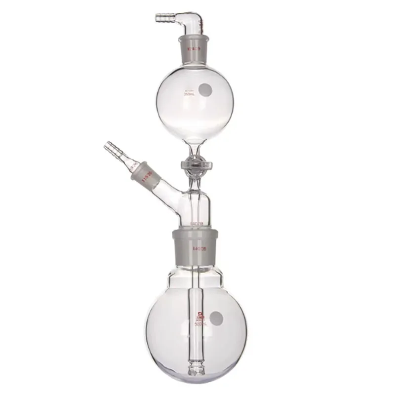 Acidification blowing device absorption instrument supporting reaction bottle absorption bottle 500ml corrosion resistance