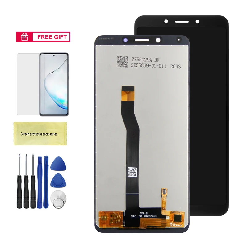 100% Tested For Xiaomi Redmi 6A LCD Display Touch Screen For Redmi 6 Display Assembly Replacement Parts With Frame