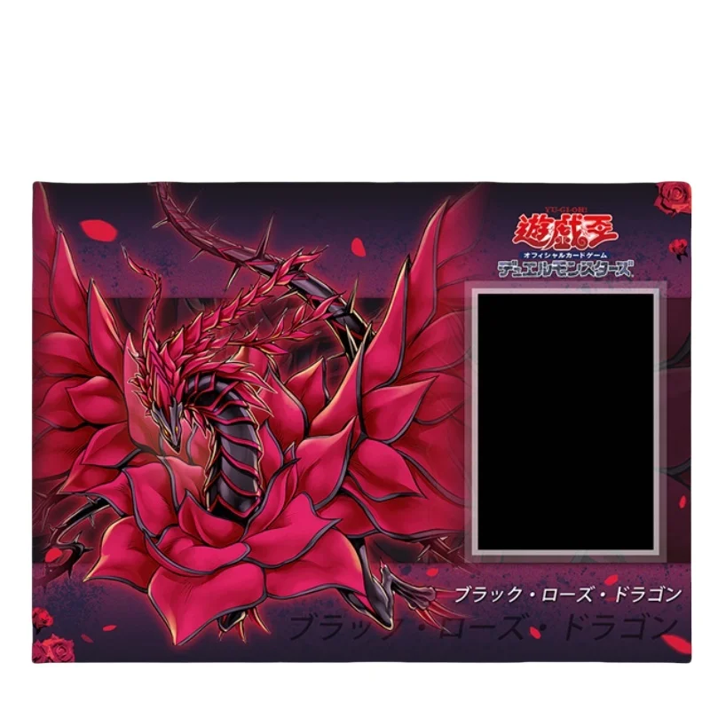 Card Brick Dark Magician Girl Black Rose Dragon Yu-Gi-Oh! Diy Acrylic Action Toy Figure Anime Game Collection Display Rack Gifts