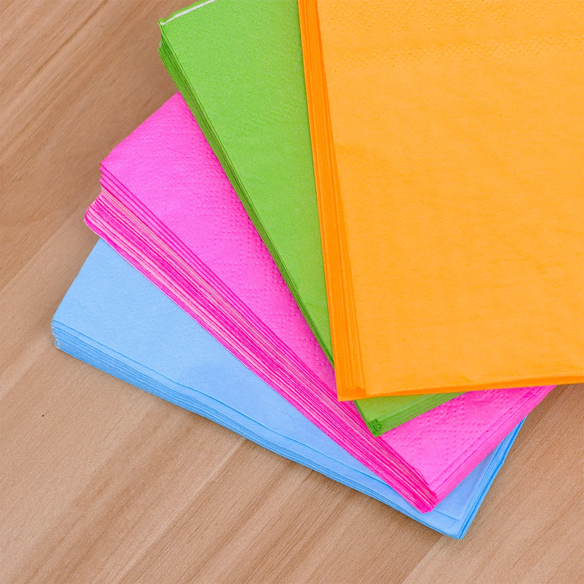 

Neon Party Supplies Pure Color Serviette Napkin Paper Napkins for Decoupage Handkerchief