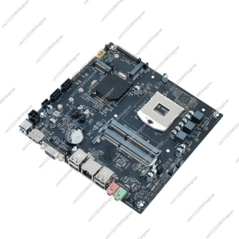 HM65 Industrial ITX Motherboard DDR3 Embedded Mini PC Board with COM Port DC 12-19V All-in-One Computer Mainboard