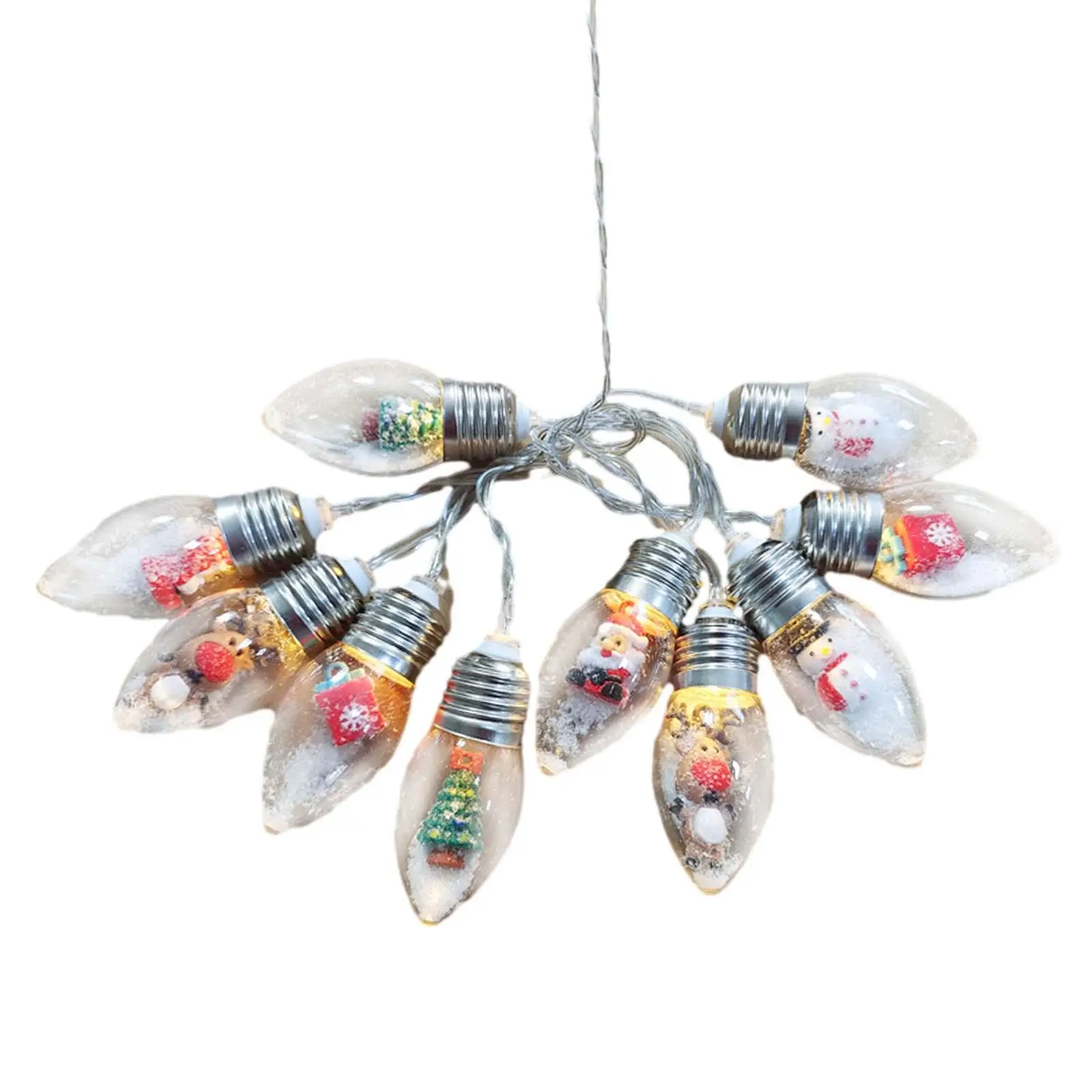 Luci a stringa di fiori decorazioni natalizie a LED con luci a stringa per camera da letto