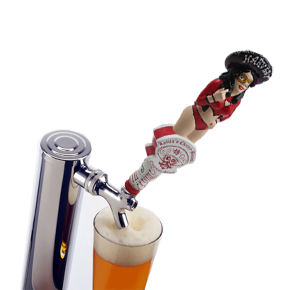 

Barware Beverage Accessory Promotional Item Craft beer Keg System Collection Figure Miss Mexico Hot Sexy Girl Beer Tap Handle