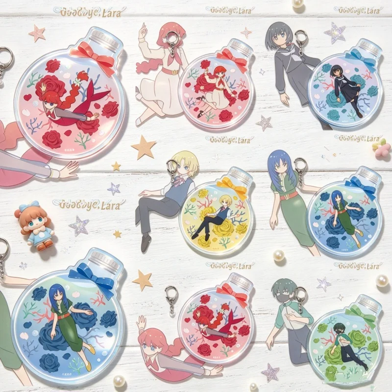 2026 NEW Bag Decorations Acrylic Keychain Bag Pendant Anime Goodbye, Lara 6CM Lara,Mari Otsu,Lisa,Grace Cell Phone Pendant