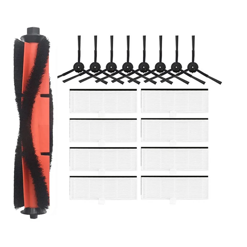 أجزاء روبوت المكنسة الكهربائية ، ممسحة الملابس ، أكياس الغبار ، فرشاة رئيسية ، فرشاة جانبية ، فلتر HEPA ل Imou L11 ، L11 Pro HONITURE Q6 Pro ، جديد