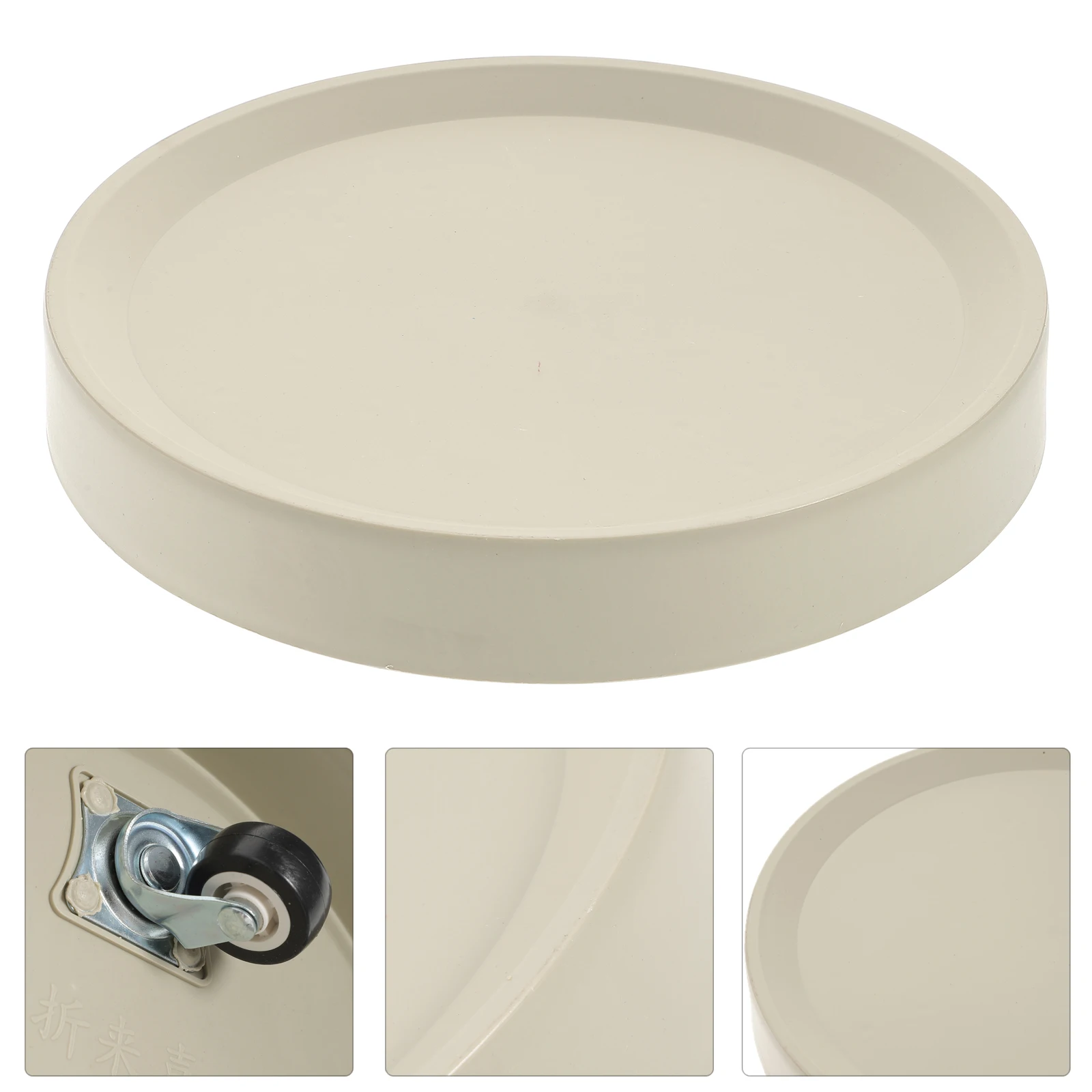 حامل نباتي بعجلات، صينية زهور، ملحقات نباتات أرضية دوارة عملية، محرك وعاء الحديقة، محرك وعاء الزهور