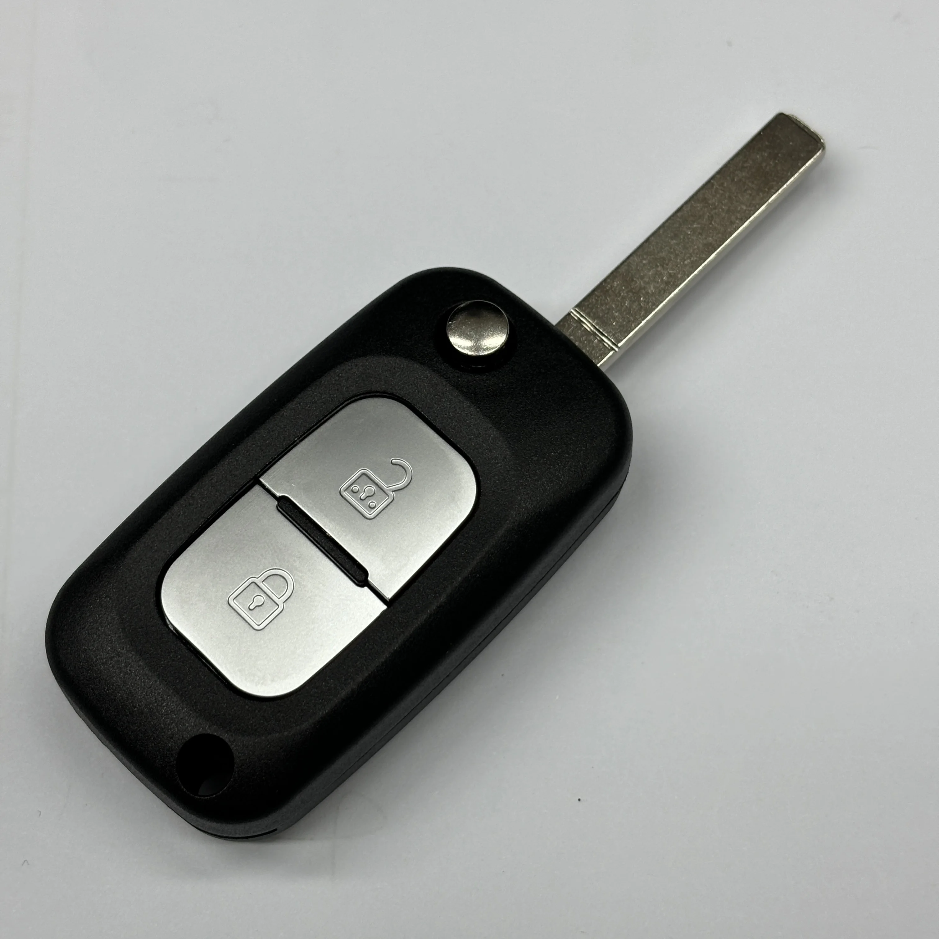 

2-кнопочный чехол для дистанционного ключа автомобиля, складной чехол для Renault Clio Vivaro Master Traffic Kangoo Megane Laguna Modus