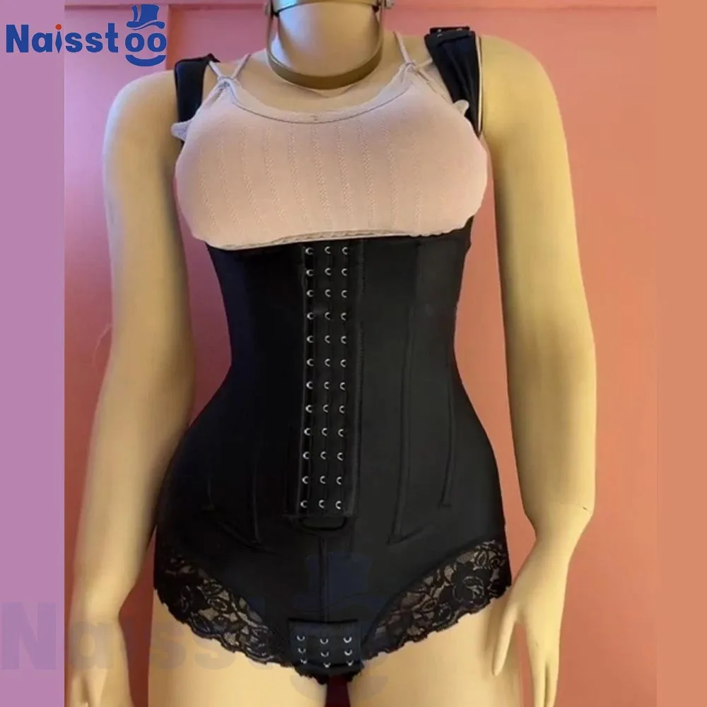 Colombian Girdles Shapers Women Shapewear Reducing and Shaping Abdomen Control Butt Lifter Body Shaper Bodysuit with Hooks