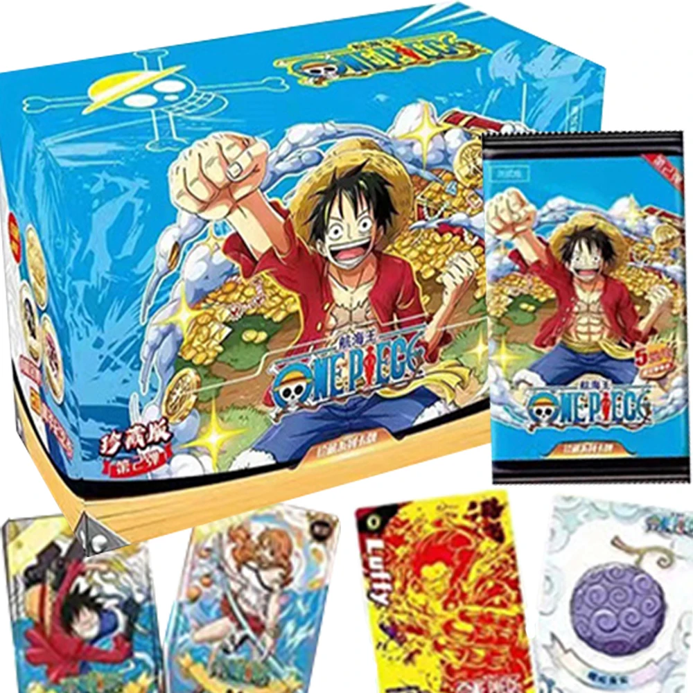 

Japanese Anime One Piece Collection Card Brave and Passionate Luffy Surprise Package Rare Hidden Metal Hollow Card Fan Love Gift