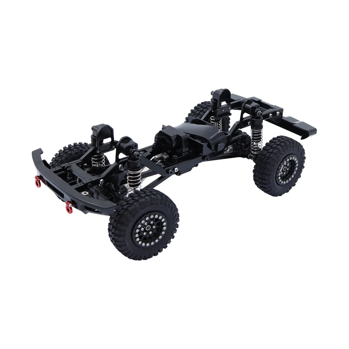 Metal Assembled Frame Chassis Kit for TRX4M TRX4-M Bronco 1/18 RC Crawler Car Upgrade Parts Accessories,Black