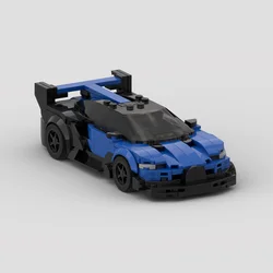 MOC Bolide Vision GT racing Racer Building Blocks Brick Creative Garage Toys for Boys Gifts