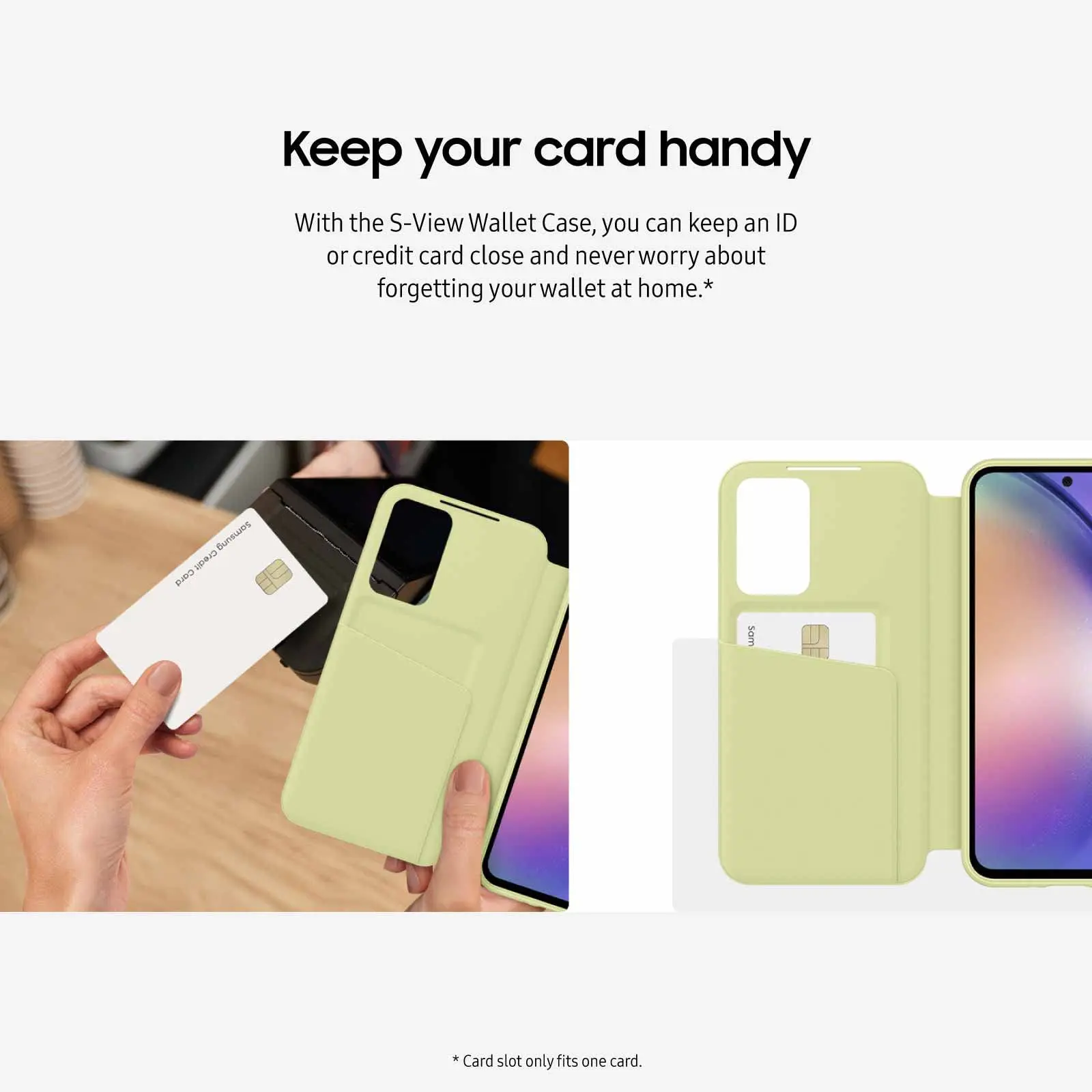 Oryginalne etui z portfelem Samsung Smart View do Galaxy A54 5G S-View Wallet Flip Phone Case EF-ZA546 — zdjęcie produktu 5