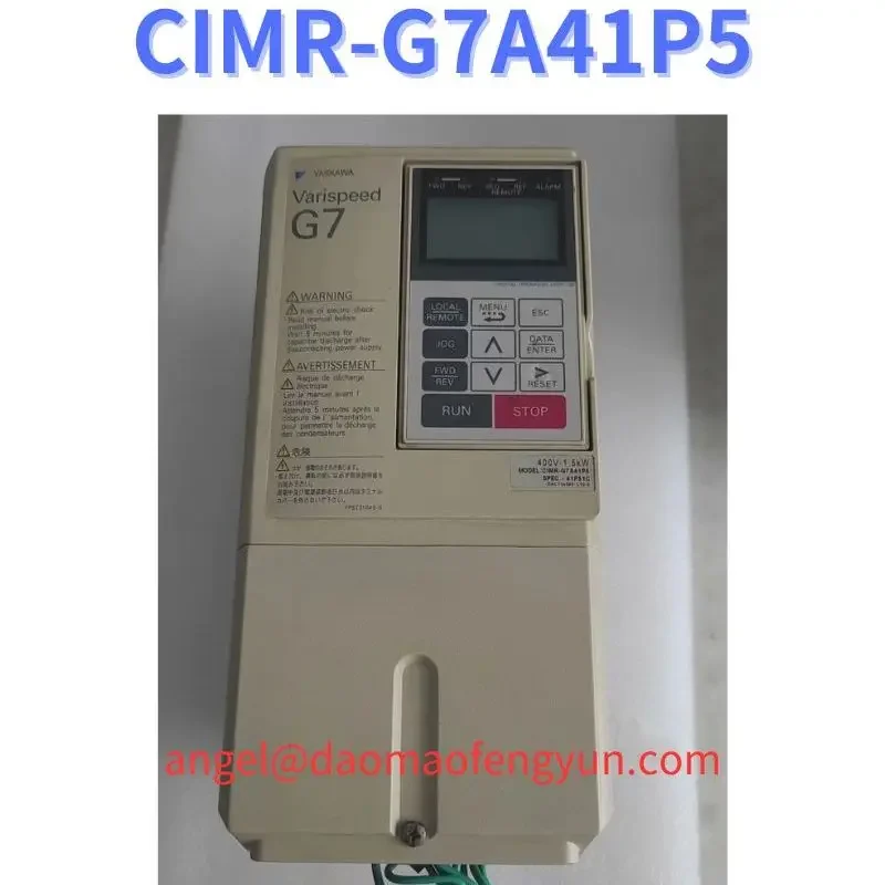 

Used G7 series inverter 400V-1.5kW test function OK CIMR-G7A41P5