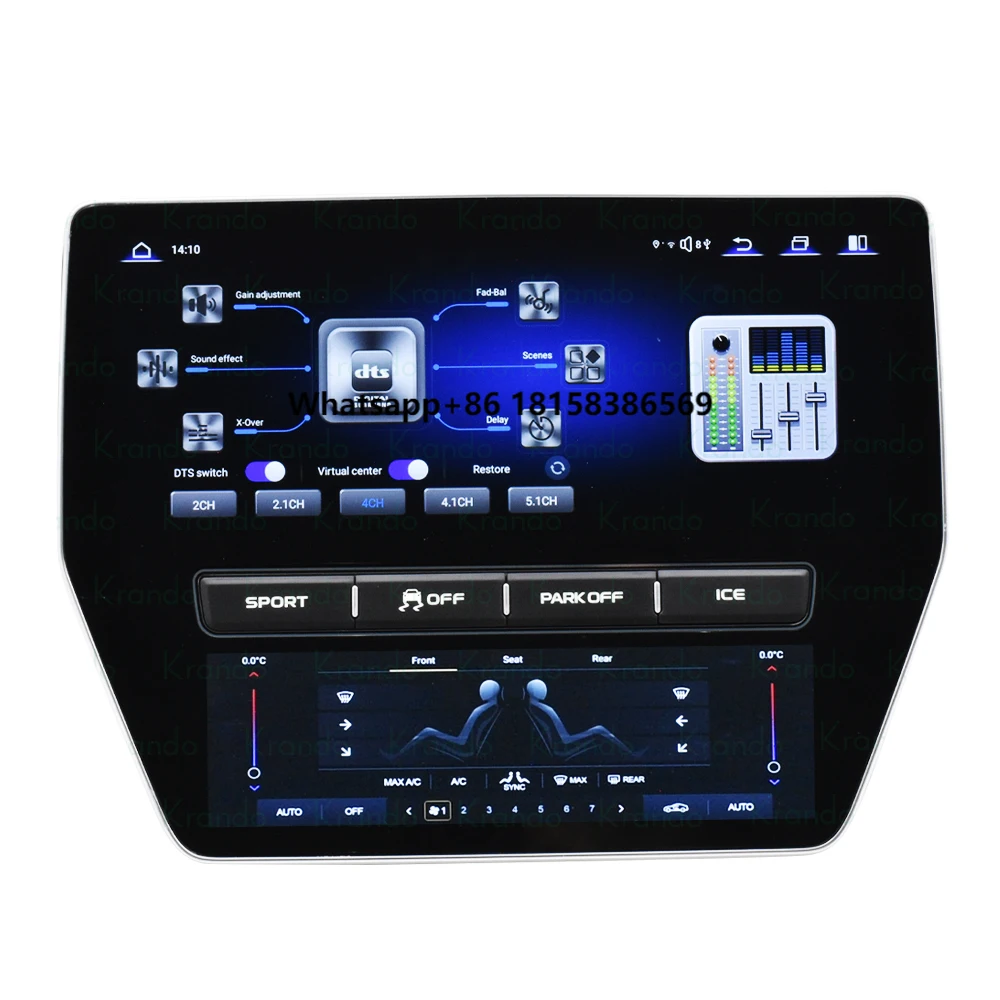 

Krando 22'' Android Autoradio Multimedia for Maserati Gran Turismo GT GC 2007-2017 Car Radio Navigation Built Wireless CarPlay