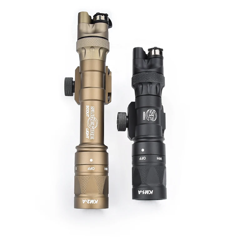 WADSN Strobe Flashlight Metal Tail Cap M300W M600W Scout Light Dual Function Switch Hunting Gear CS Spotlight SF Surefir Torch - view 3