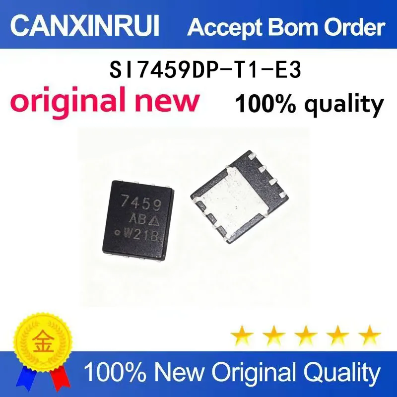 

(5-100 Pieces) New SI7459DP-T1-E3 SI7459 7459 QFN8 spot chip IC