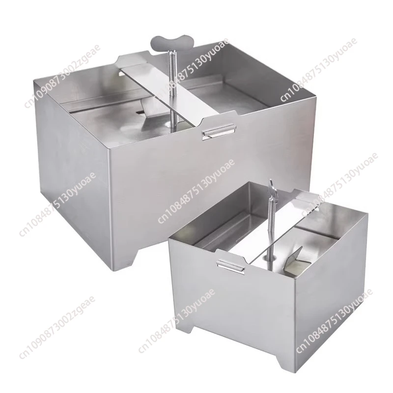 304 Stainless Steel To Fu Press Mould Adjustable Rust-proof Paneer Making Mold with Drain Hole DIY Yogurt Filter Cheese