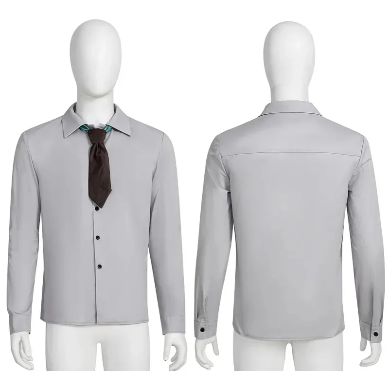 

New Arrival TVA Uniform Disguise Loki Cosplay Costume Set for Adults Halloween Outfit Custom Size